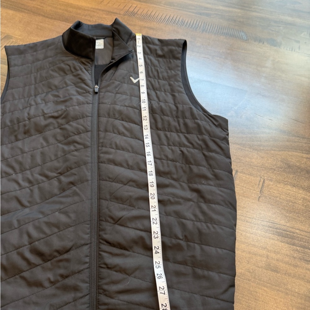 Callaway Men's Black Quilted Vest - Picture 4 of 5